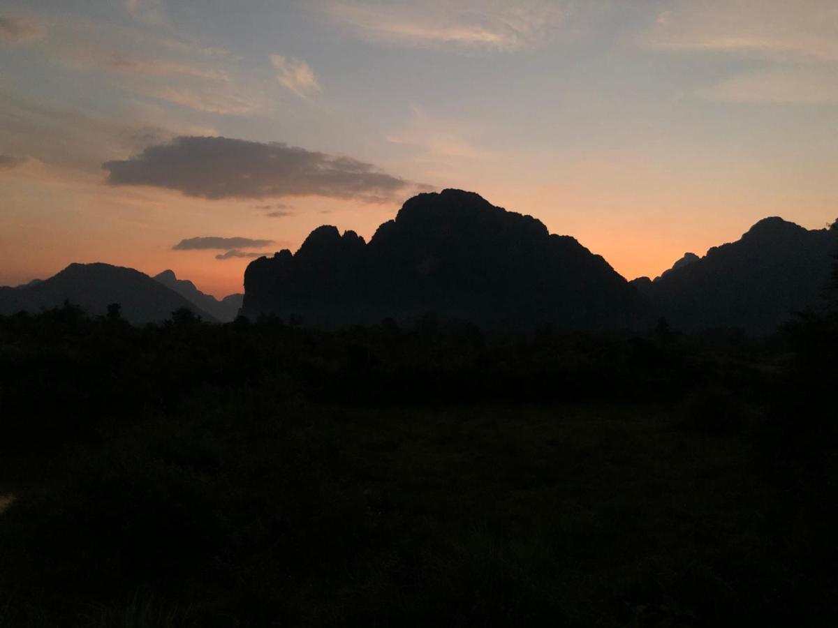 Jungle Paradise Vangvieng - Bungalows Vang Vieng Exteriér fotografie