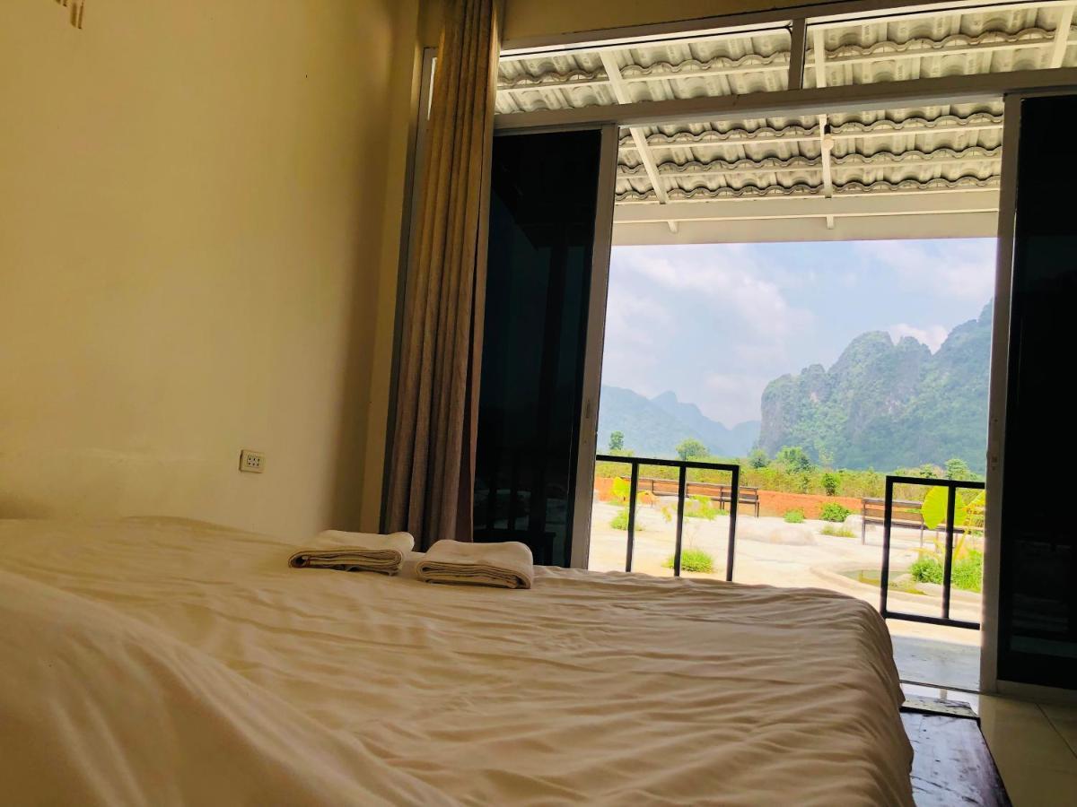 Jungle Paradise Vangvieng - Bungalows Vang Vieng Exteriér fotografie
