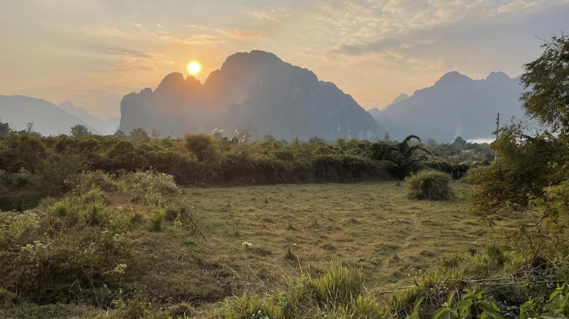 Jungle Paradise Vangvieng - Bungalows Vang Vieng Exteriér fotografie