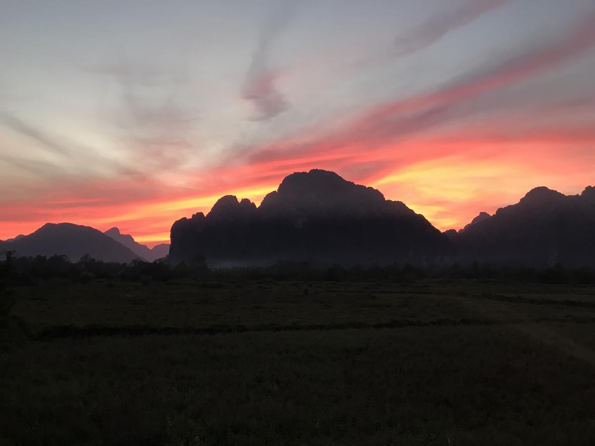 Jungle Paradise Vangvieng - Bungalows Vang Vieng Exteriér fotografie