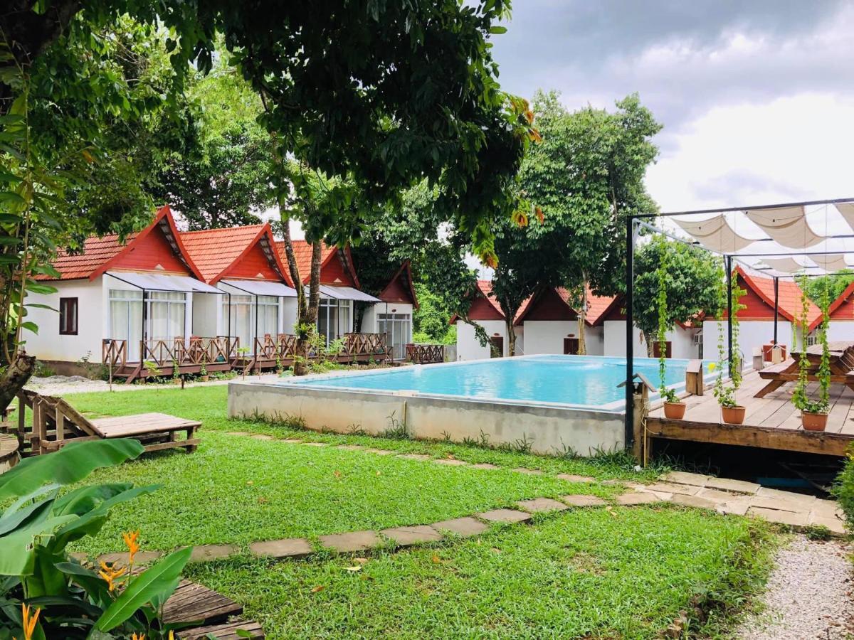 Jungle Paradise Vangvieng - Bungalows Vang Vieng Exteriér fotografie