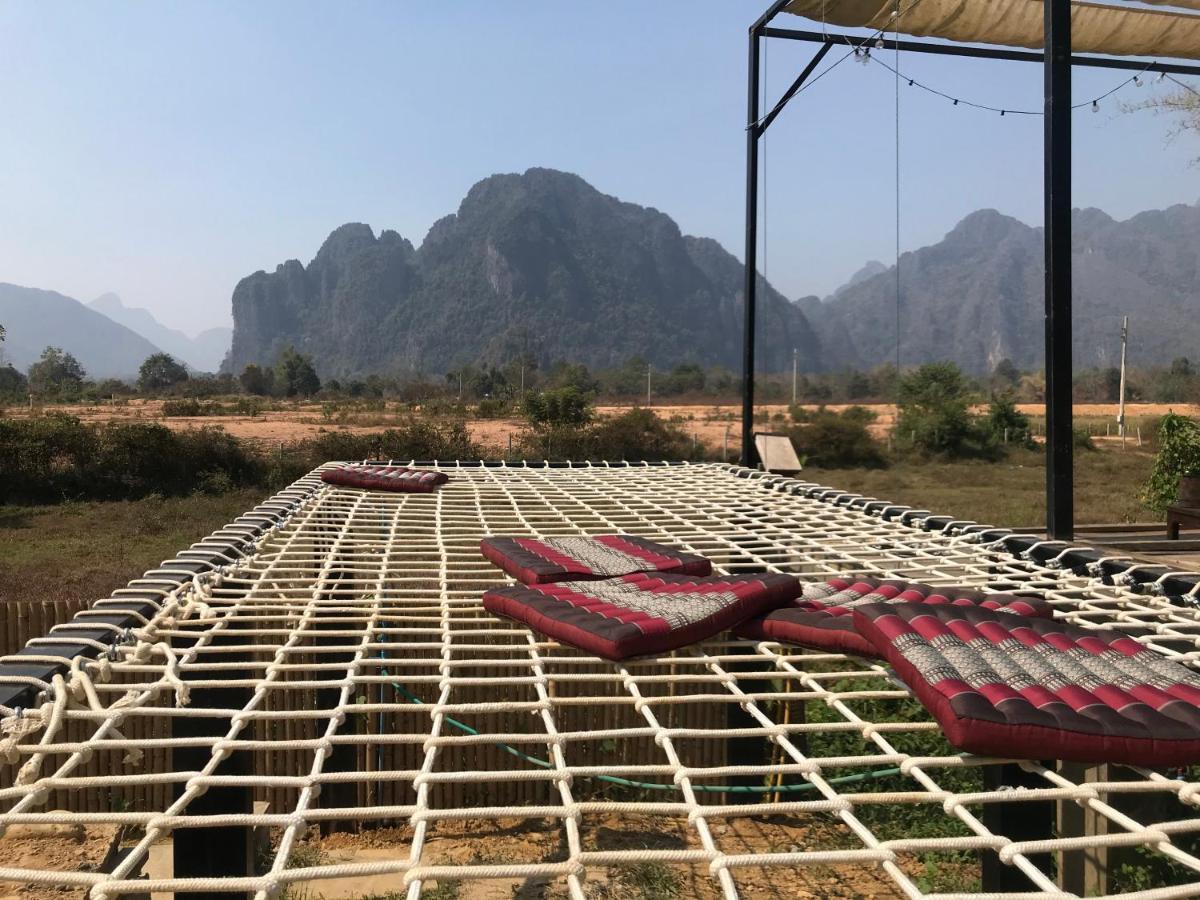 Jungle Paradise Vangvieng - Bungalows Vang Vieng Exteriér fotografie